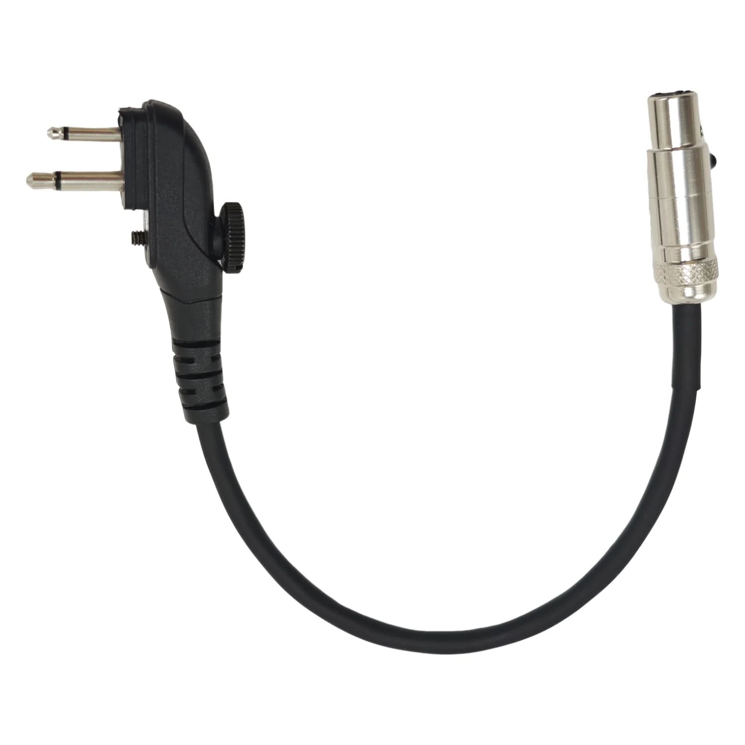 

Jumper Cable with HYT 2-Pin to 5 Pin Mini XLR Adapter for Handheld Radio to Harness Suit Hytera