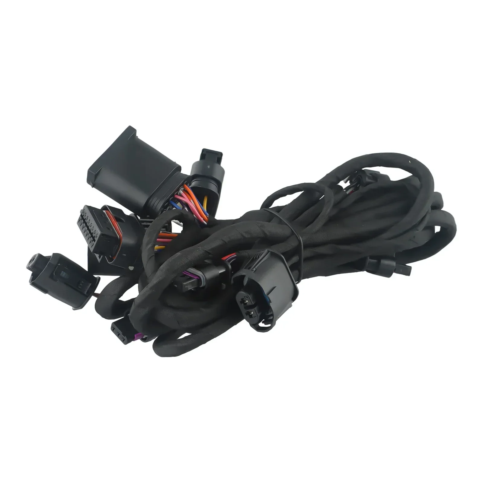 For BMW 5 SRERIES Front G30 G31 16-20 Plastic Wiring Harness Black Wiring Harness Practical Replacement Useful