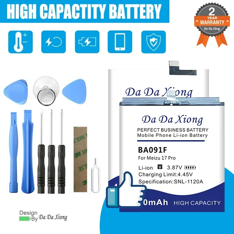 BA621 BT61 BA852 BT45A Battery For Meizu Meilan Note M3 M5 5 S6 5S M5S M8 MX4 MX3 M3S MX4 V8 17 X8 5 MX5 M2 M6S M2 Mini Pro Lite