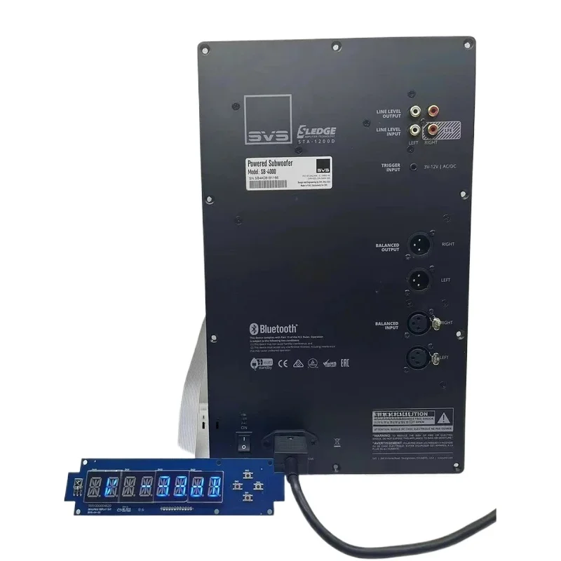 

Fever High Power Home Theater Music Amplifier Board 1200W Rated Subwoofer App Control--95% New