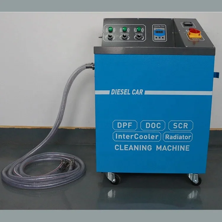 High Pressure Mobile Radiator Engine Block Flush diese Particulate Filter SCR DOC DPF Cleaning Machine