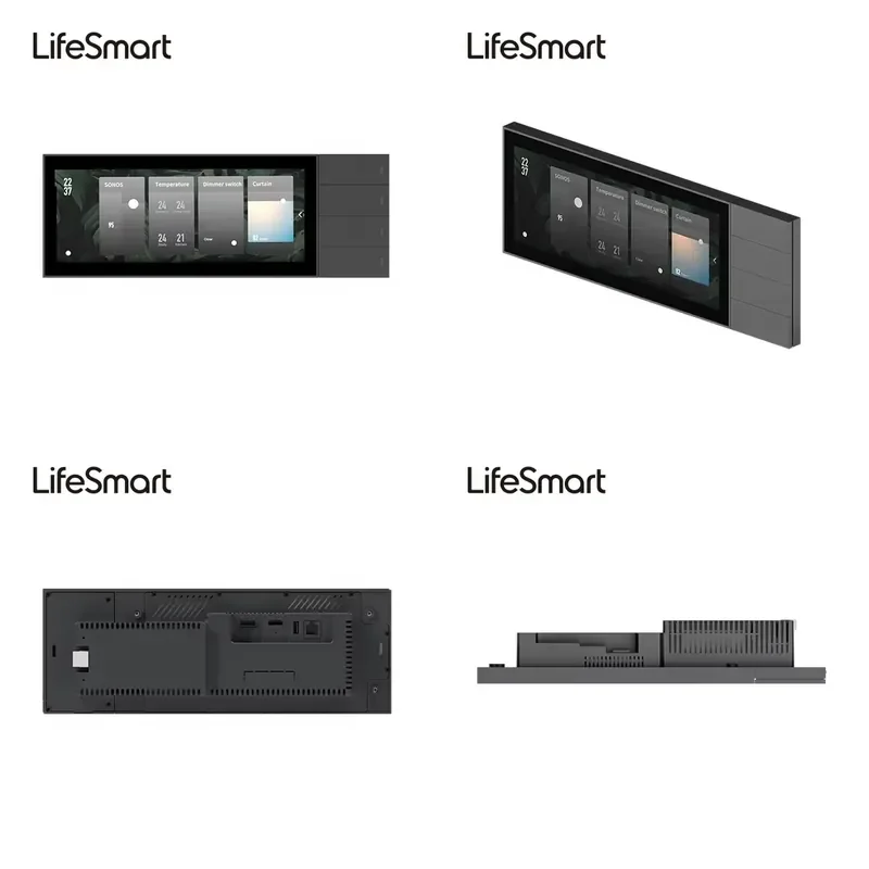 【CHIMU HOME】 OEM for LS148 10A 20A 30A Smart Home Solar Controller Panel 10.25 Touch Screen Wi-Fi Ethernet Android 5.1 Remote