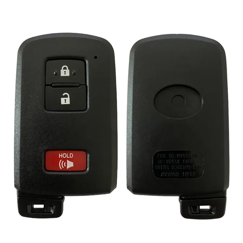 CN007147 Aftermarket 3-knops Smart Key PN 89904-0E091 HYQ14FBA AG Board 2110 PCB voor Toyota Prius Tacoma Land Cruiser 2012-2019