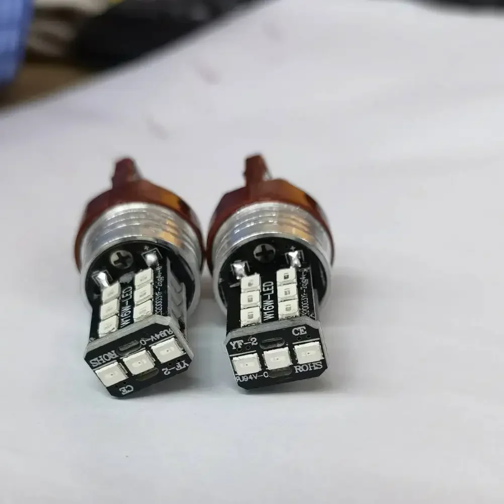 

Aluminum Car Red 7443 Socket Bulb 12V 2x T20 Stop 15LED Quality Secure Brand New High Quality Hot Sale Premium