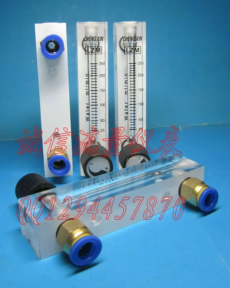 

Lzm-6t Adjustable Panel Flowmeter Water Small Flowmeter 25-250 Ml/min Flow Meter