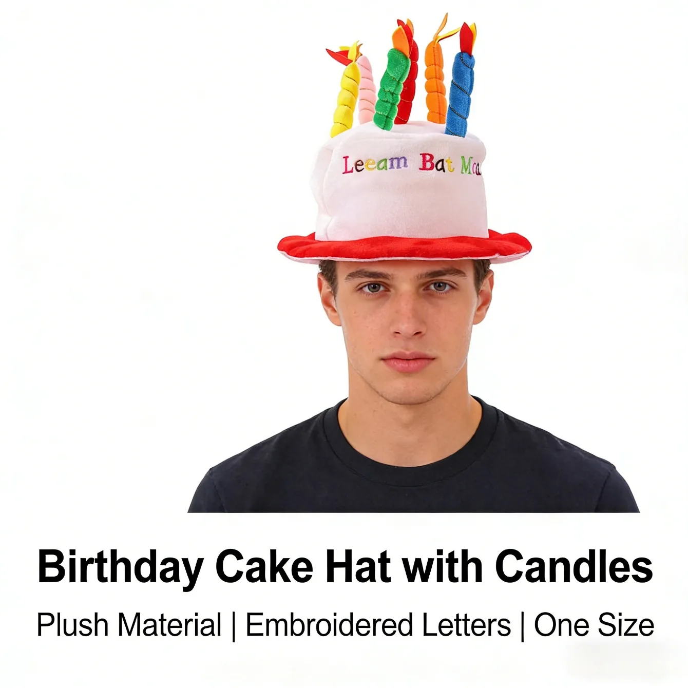 

Рождественская вечеринка, декоративная шляпа, форма свечи для торта, подарок на день рождения и сбора, одежда