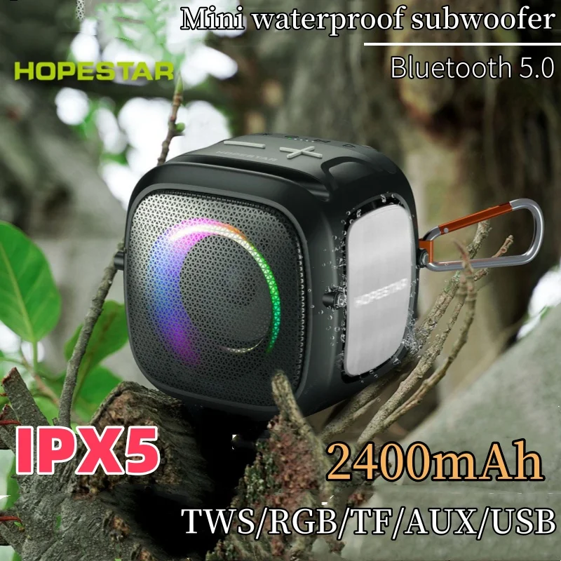 HOPESTAR Wireless Caixa De Som Bluetooth Speaker Bocinas  Waterproof Music Center Party Box Portable Outdoor Mini Subwoofer TWS