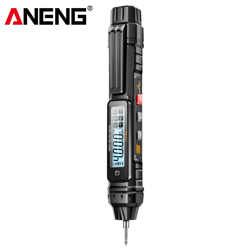 ANENG قلم متعدد رقمي عالي الدقة صغير محمول أوتوماتيكي بالكامل عالمي لإصلاح الإلكترونيات