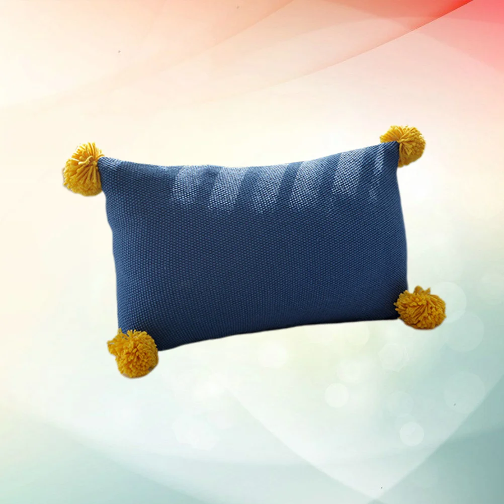 

35x50cm Sofa Throw Pillow Back Support Cushion for Bed Car Window Seat Home Decor Wear Resistant Soft Touch Comfortable Pillow