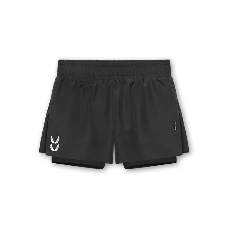 NEW Sports Shorts Men 2 In 1 Double-deck Shorts Summer outdoors sweatpants Jogging Running Shorts Elastic Woven Training shorts