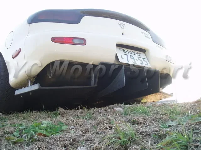

Car Accessories FRP Fiber Glass GK Style Rear Diffuser with Fitting Kit Fit For 1992-1997 RX7 FD3S Rear Diffuser