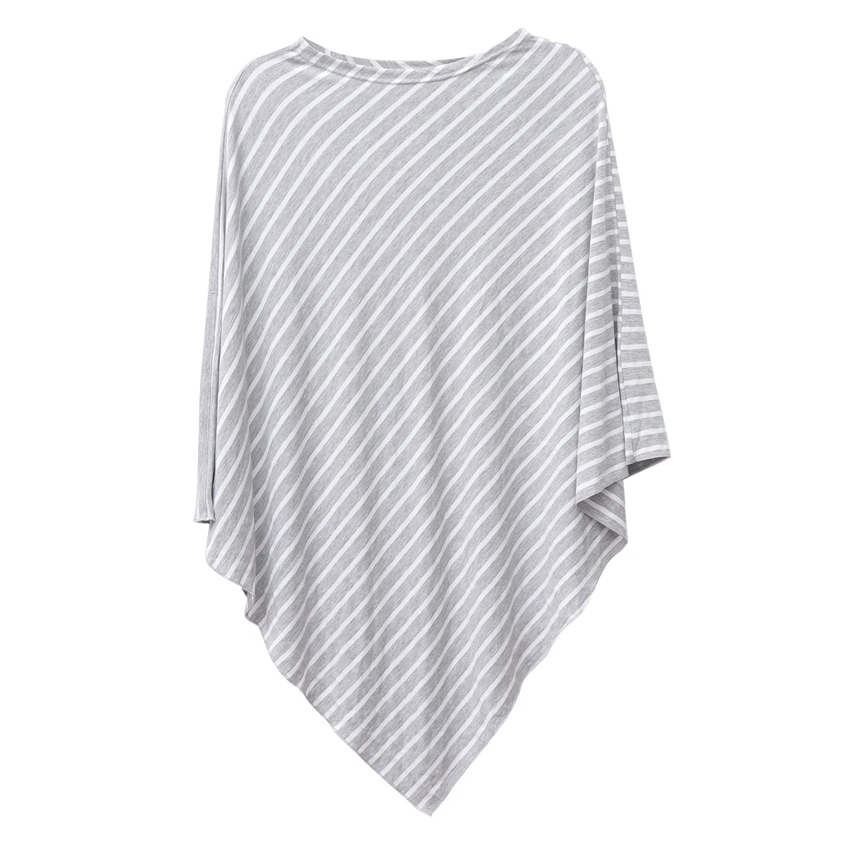 

2PCS Breastfeeding Cover Nursing Shawl Modal Material Stroller Accessory Dust Wind Cold Bug Protection Scarf For Baby Grey