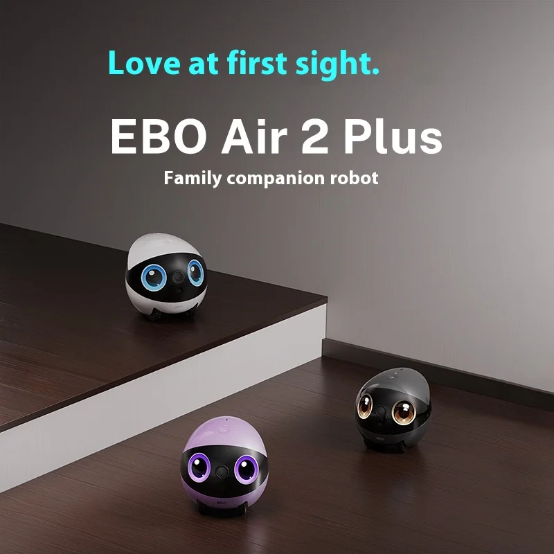 Picture 3: Enabot Air 2 Plus Intelligent Robot Wireless Camera AI Robot Remote Monitoring Pet Companion Robot Real Time Control Portable