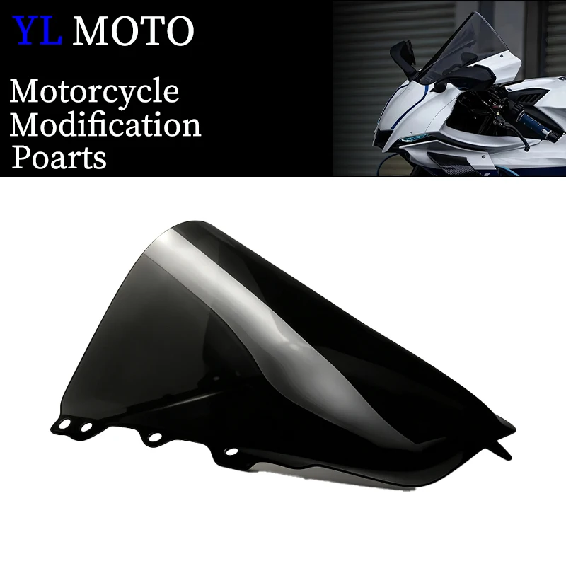 For Yamaha YZF-R1 YZF R1 YZF-R1M 2020-2025 Double Bubble Windscreen Screen Wind Deflectors Screen Windshield