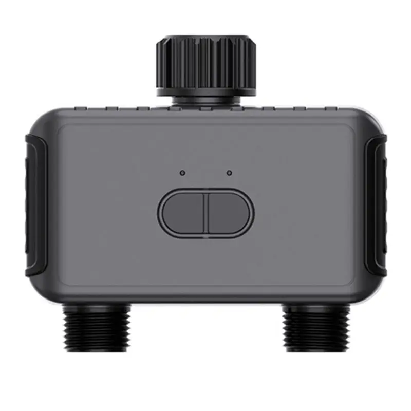 A04G-Smart 2-Zone Watering Valve With Bluetooth - Garden Irrigation System Controller, Automatic Drip Sprinkler Valve