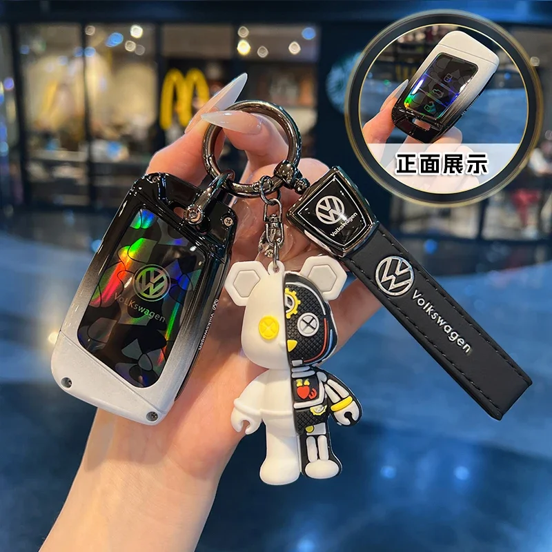 

For VOLKSWAGEN Protector set for VW Golf 7 Gti Mk7 R Touran Skoda Octavia 3 Superb Karoq Kodiaq Seat Leon Mk3 Ateca Car Key Case