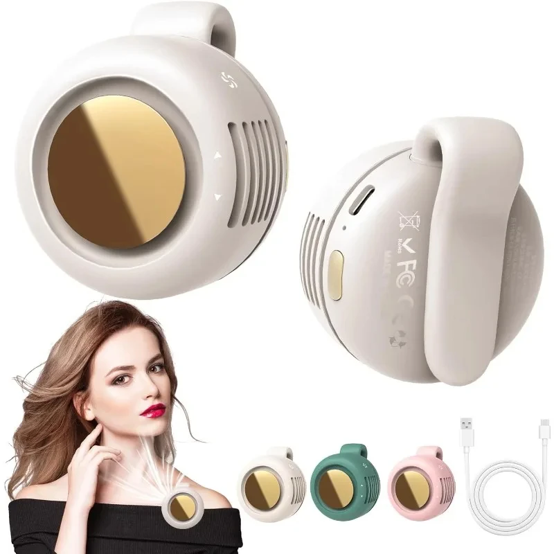 ventilador-eletrico-portatil-silencioso-mini-sem-helices-ventilador-pequeno-com-clipe-para-camisa-ou-cintura-ventilador-mini-sem-helices-ajustavel-com-3-velocidades-para-uso-externo-novo