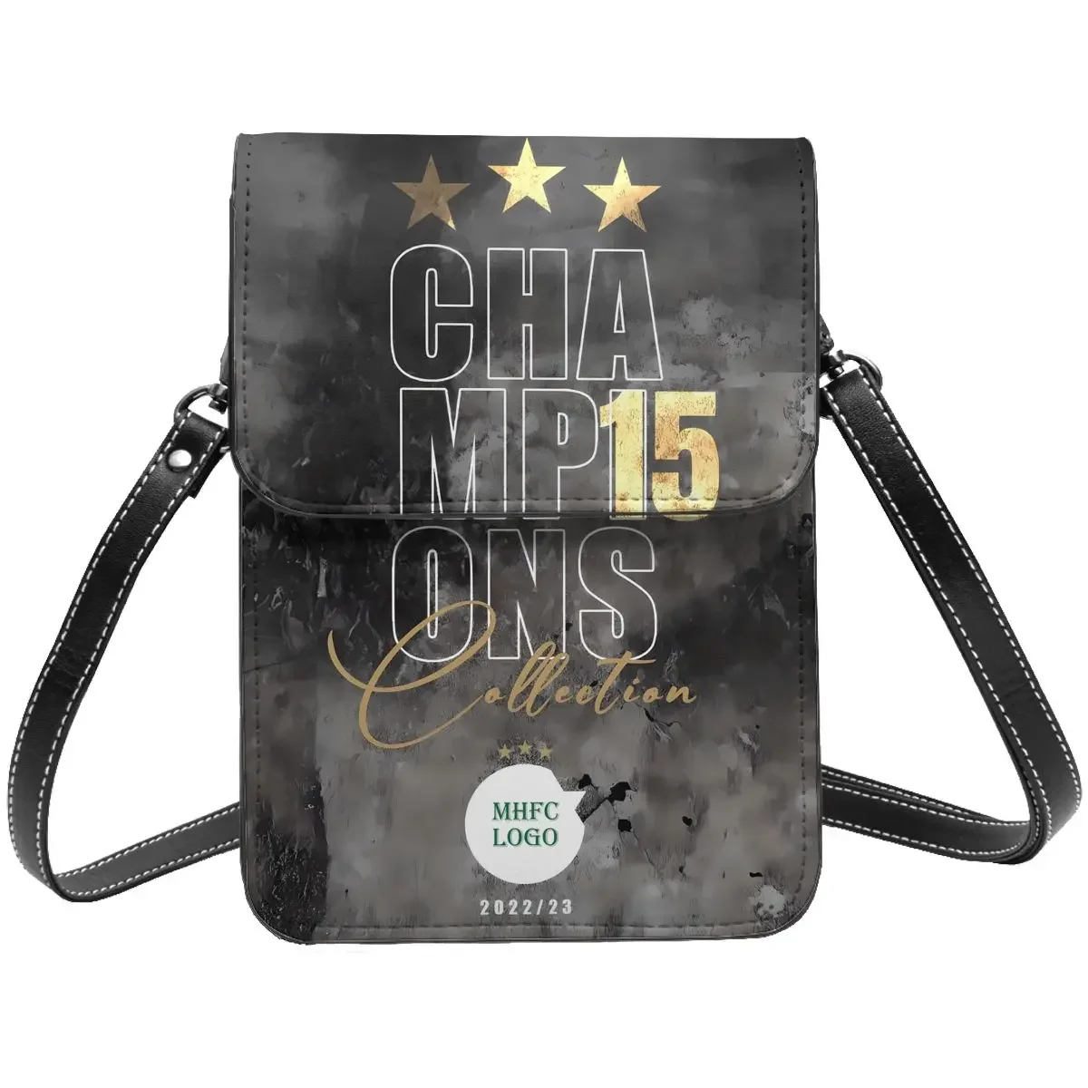 Maccabi MHFC Haifa Green Apes Carteira Crossbody Bolsa para Celular Bolsa de Ombro Bolsa para Celular Alça Ajustável