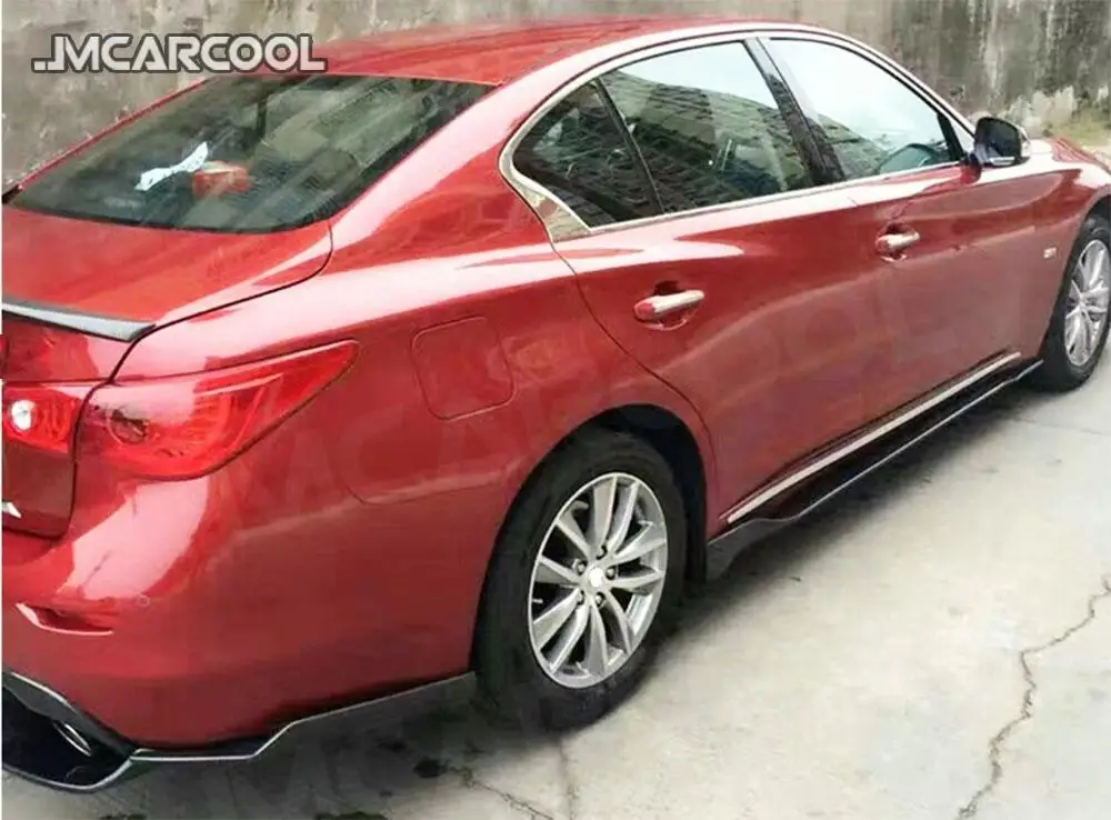 

JMCARCOOL Carbon Fiber Material Rear Bumper Lip Splitters Flaps Apron Car Accessorise For Benz For BMW For Audi For Cars