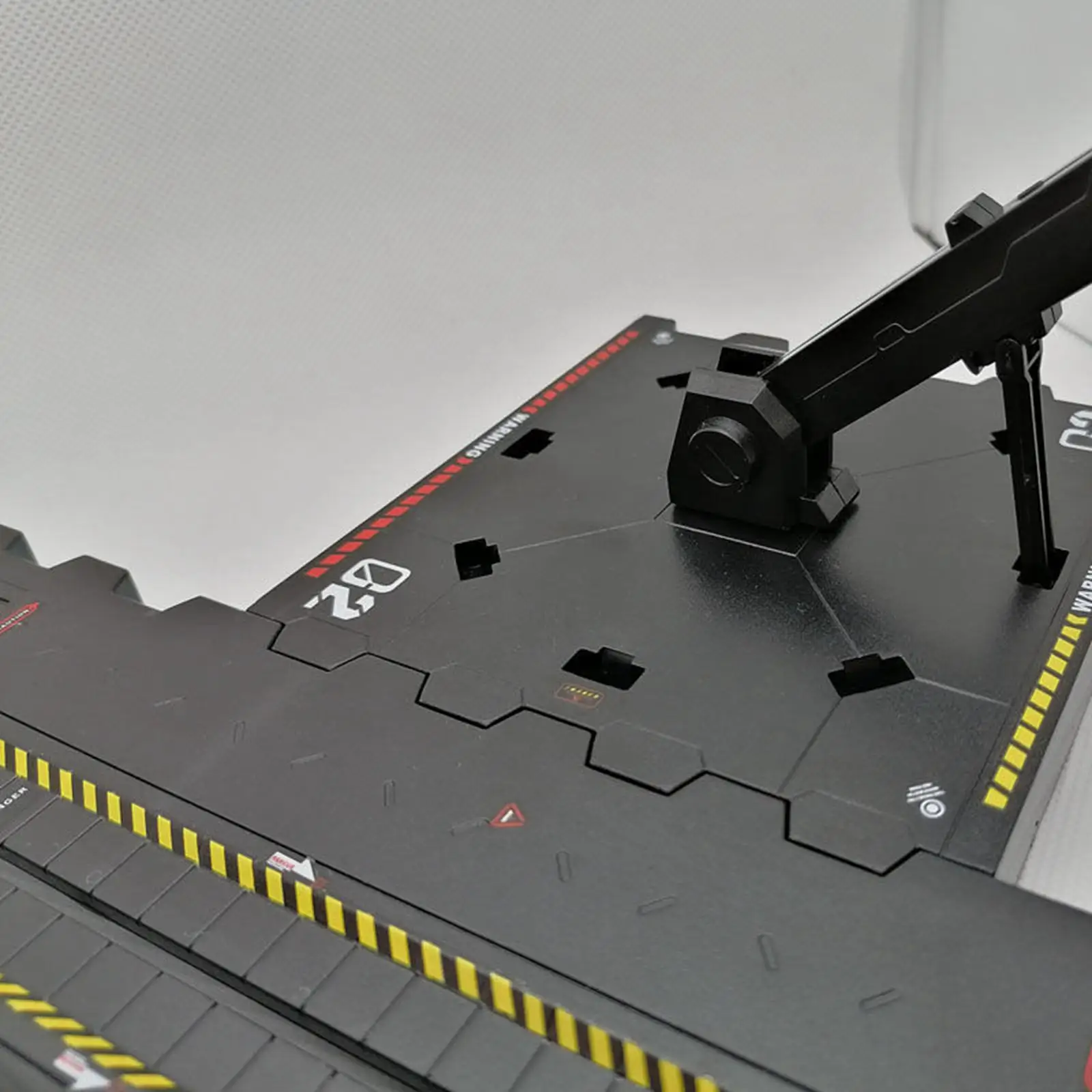 Action Figure Stand Black Easy to Install Versatile High Performance Essential Attachment Replacement Adjustable Accessories