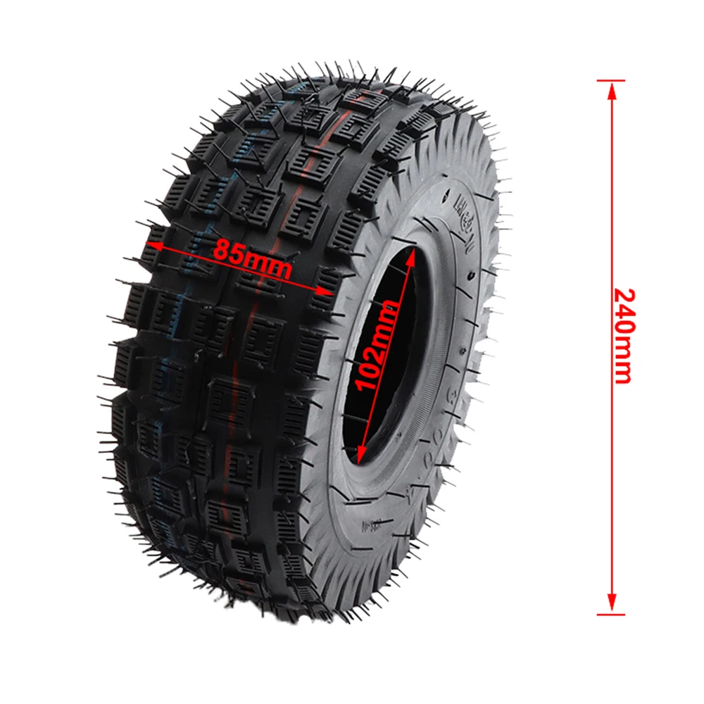3.00-4 Inner Tube 260x85 Outer Tire 300-4 10''x3'' Tyres for Off-road Vehicle ATV Electric Gas Scooters Go Kart Tires