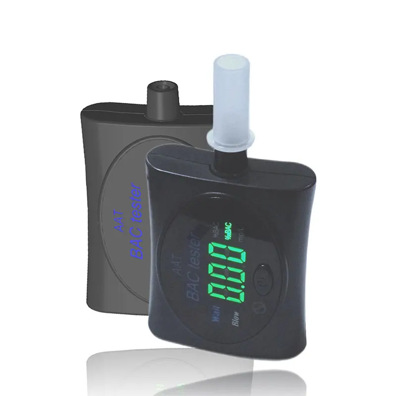 Portable Digital Alcohol Tester Breath Alcohol Tester Breathalyzer Breathalyser Alcohol Breath Tester (Shipped Without Battery)