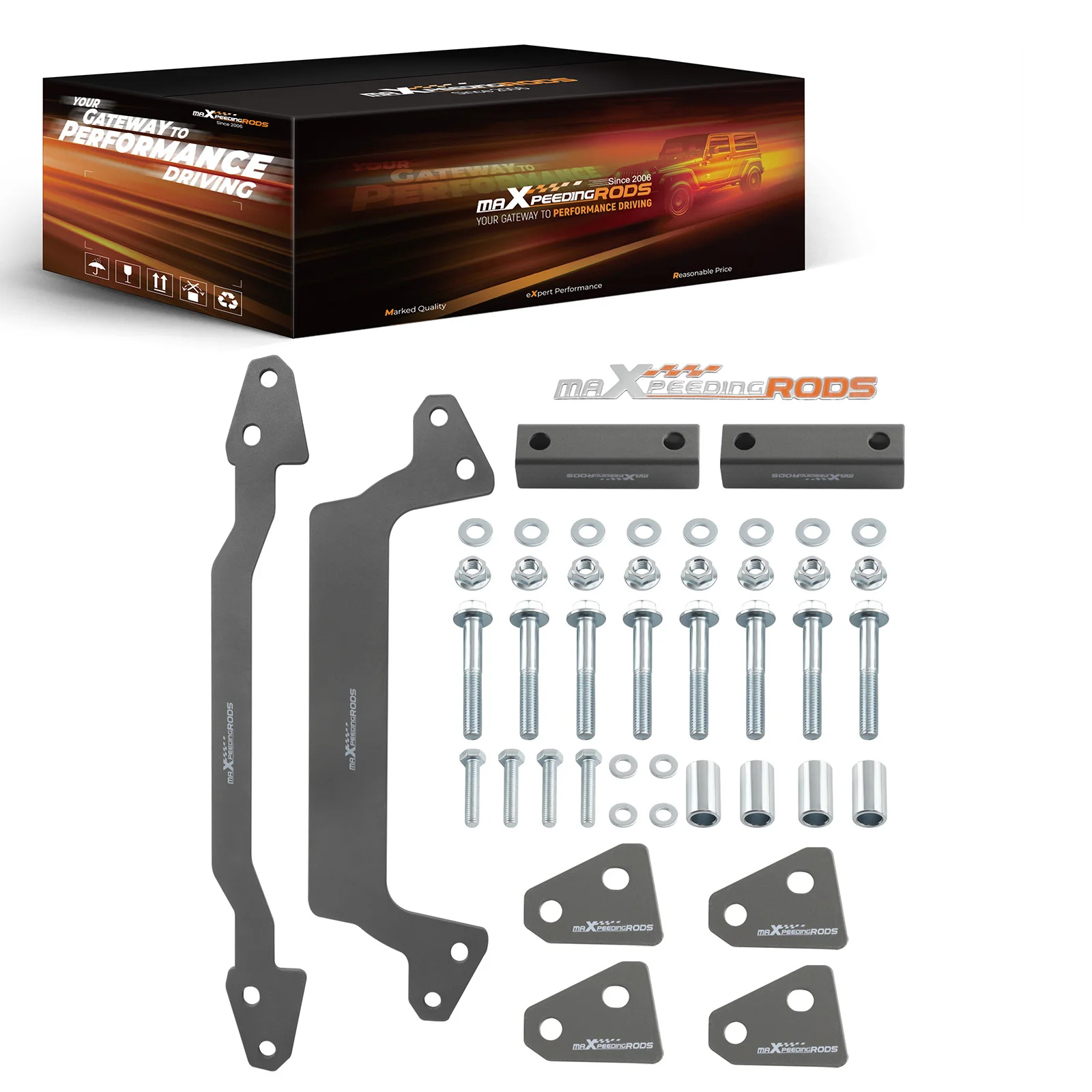 

2" Full Complete Lift Hardware Kit for Kawasaki Brute Force 650i 750i 2005-2023