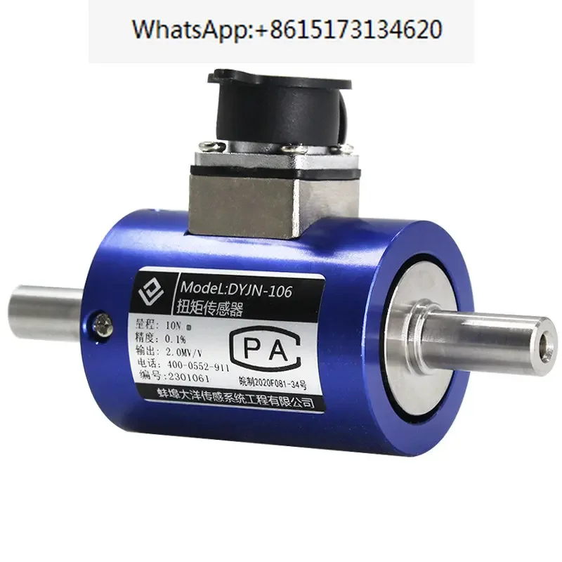 Static torque sensor, force weighing, rotating torque force measuring instrument, small size, dual axis, high accuracy