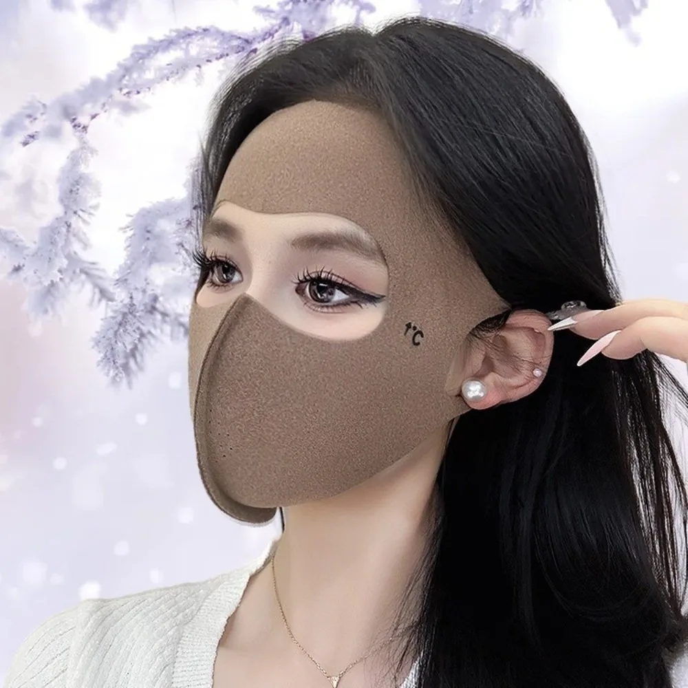 

New Washable Warm Mask Thickened Traceless Riding Mask Breathable Facial Gini Women