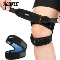 AOLIKES 1PCS Dual Patella Knee Straps,Knee Brace Patella Stabilizer for Knee Pain Relief Running Tennis Arthritis Tendonitis