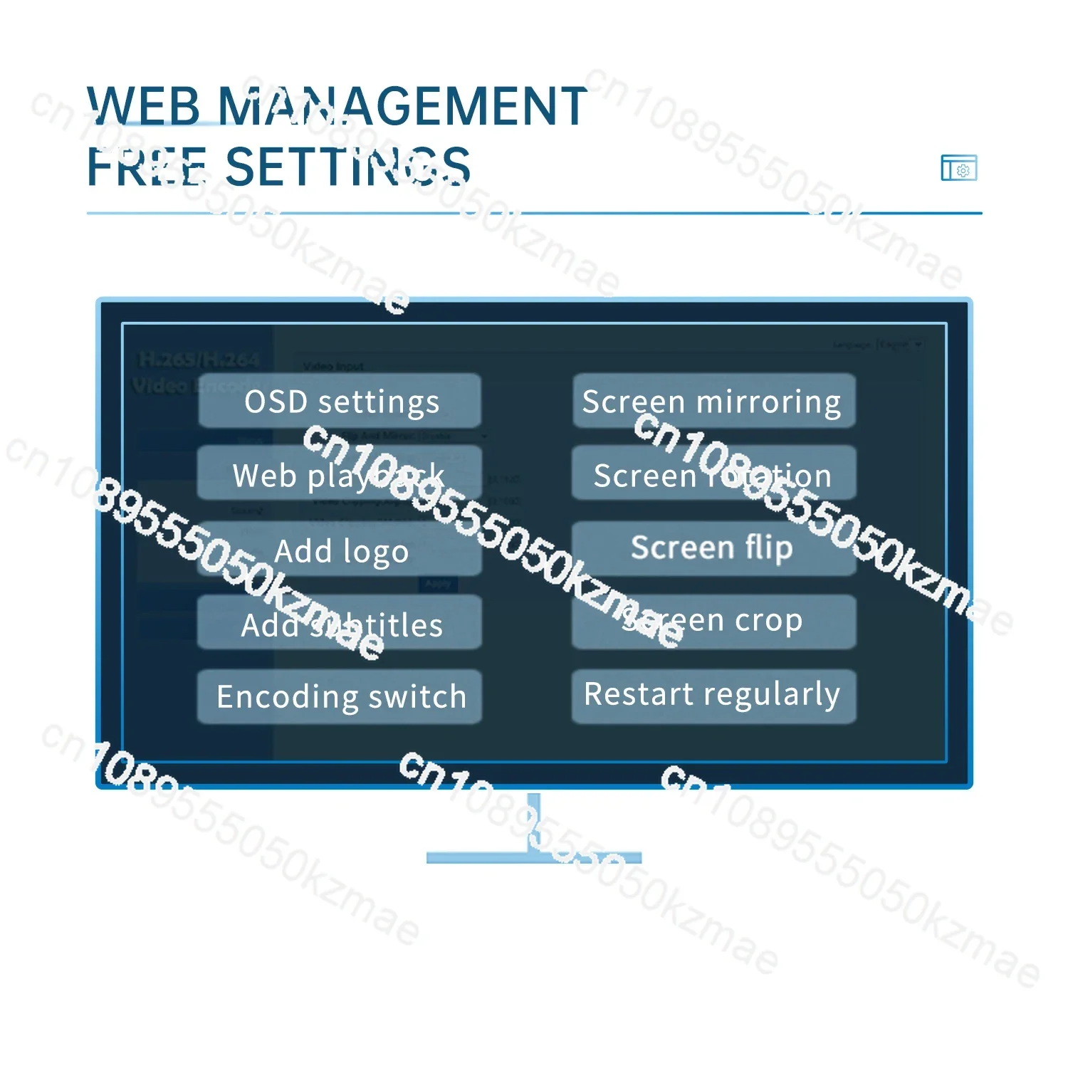 متوفر BM1000H HDMI بطاقة التقاط الفيديو صندوق التشفير SRT RTMP RTSP H.265 H.264 NVR Vmix يوتيوب فيسبوك IPTV #3