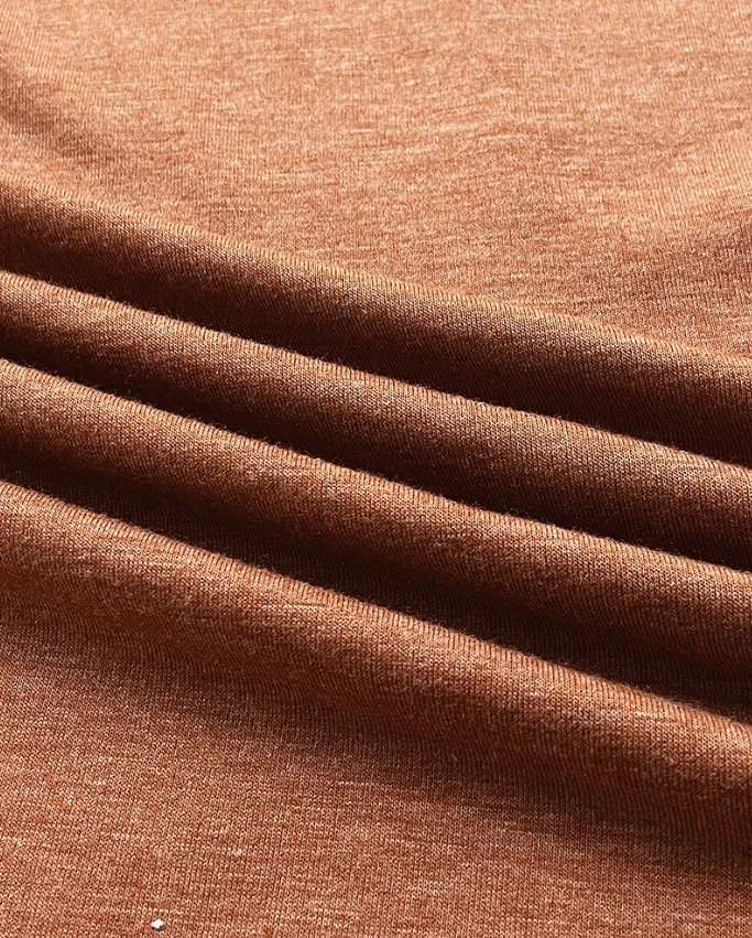 Two Piece Set Women Outfit 2025 Spring New Round Neck Shirred Top & Stretchy Waist Straight Leg Pants Lounge Sets Tracksuit