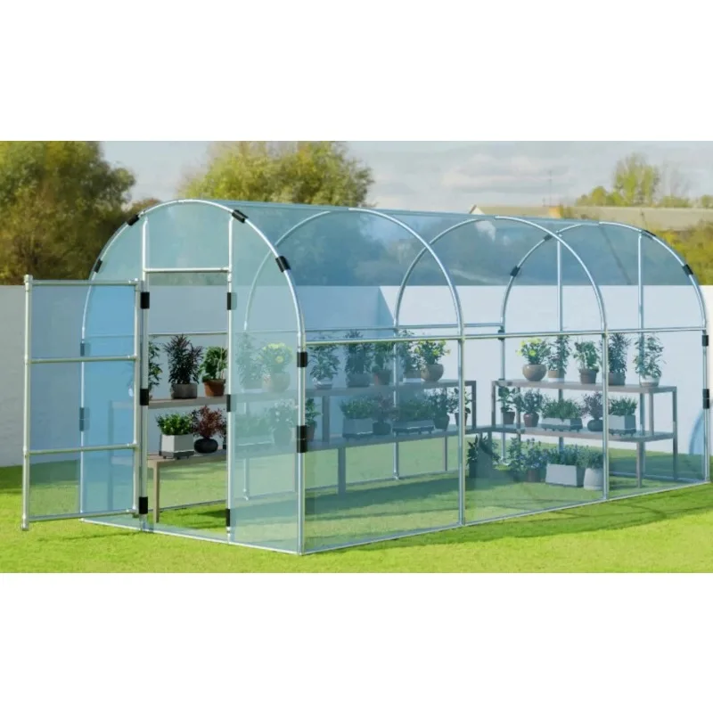 3 m*2 m*6m walkway type  tunnel greenhouse outdoor plant planting tent greenhouse   1pcs