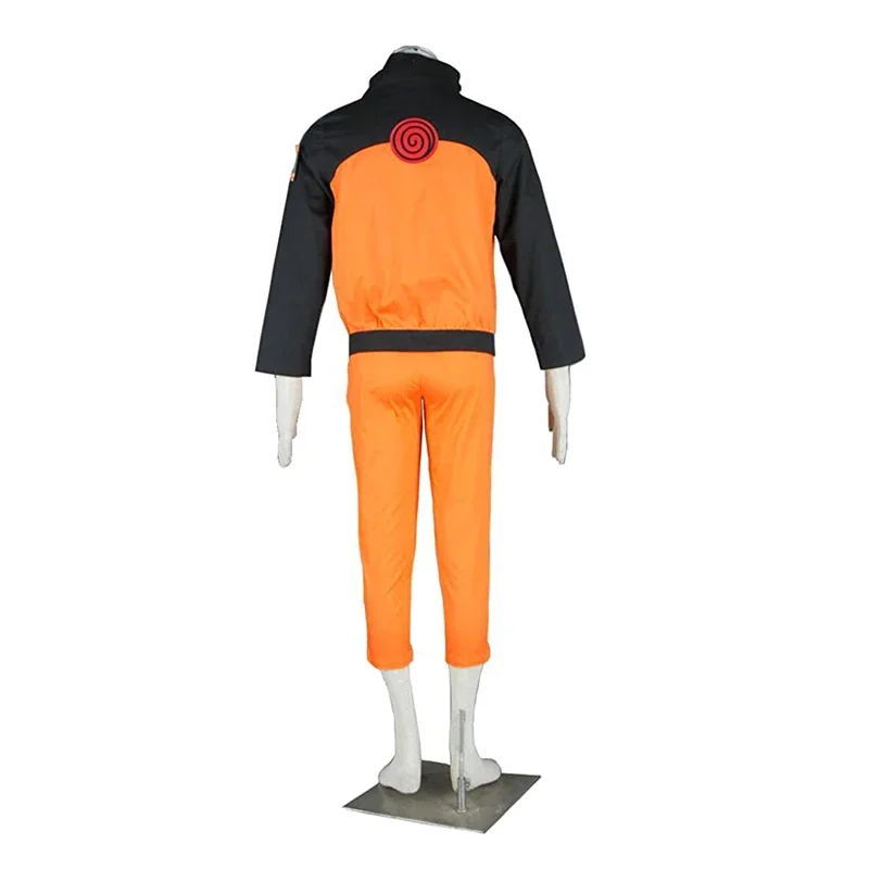 Uzumaki Cosplay Anime Costume Ninja Costume Boy Performance Costume Costume giapponese Costume da cartone animato Uzumaki Ninja Jacket Top Pa