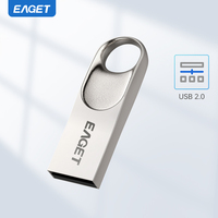 Eaget U3L USB Flash Drive with Keychain Pen Drive USB2.0  Pen Drive 8G 32G 64G USB Memory Stick for Lenovo  PC Smartphone Tablet