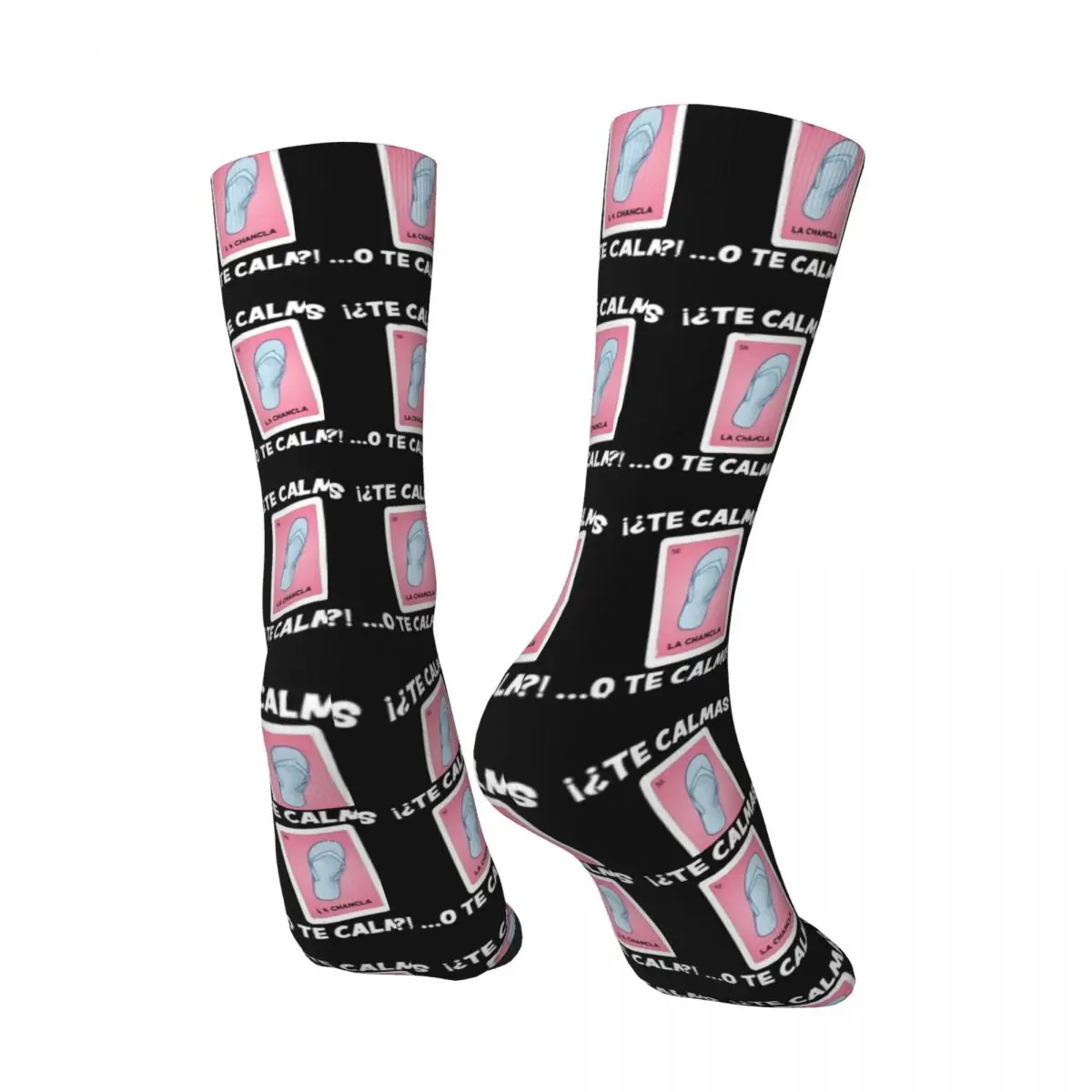 Mexican Lottery Socks Bingo Gift Fashion Stockings Autumn Anti Skid Girls Socks Warm Soft Custom Climbing Socks