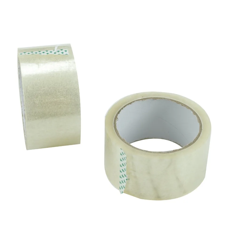 36 لفة من شريط التغليف الشفاف المختوم بالكرتون - 2 ميل 2 بوصة × 55 ياردة