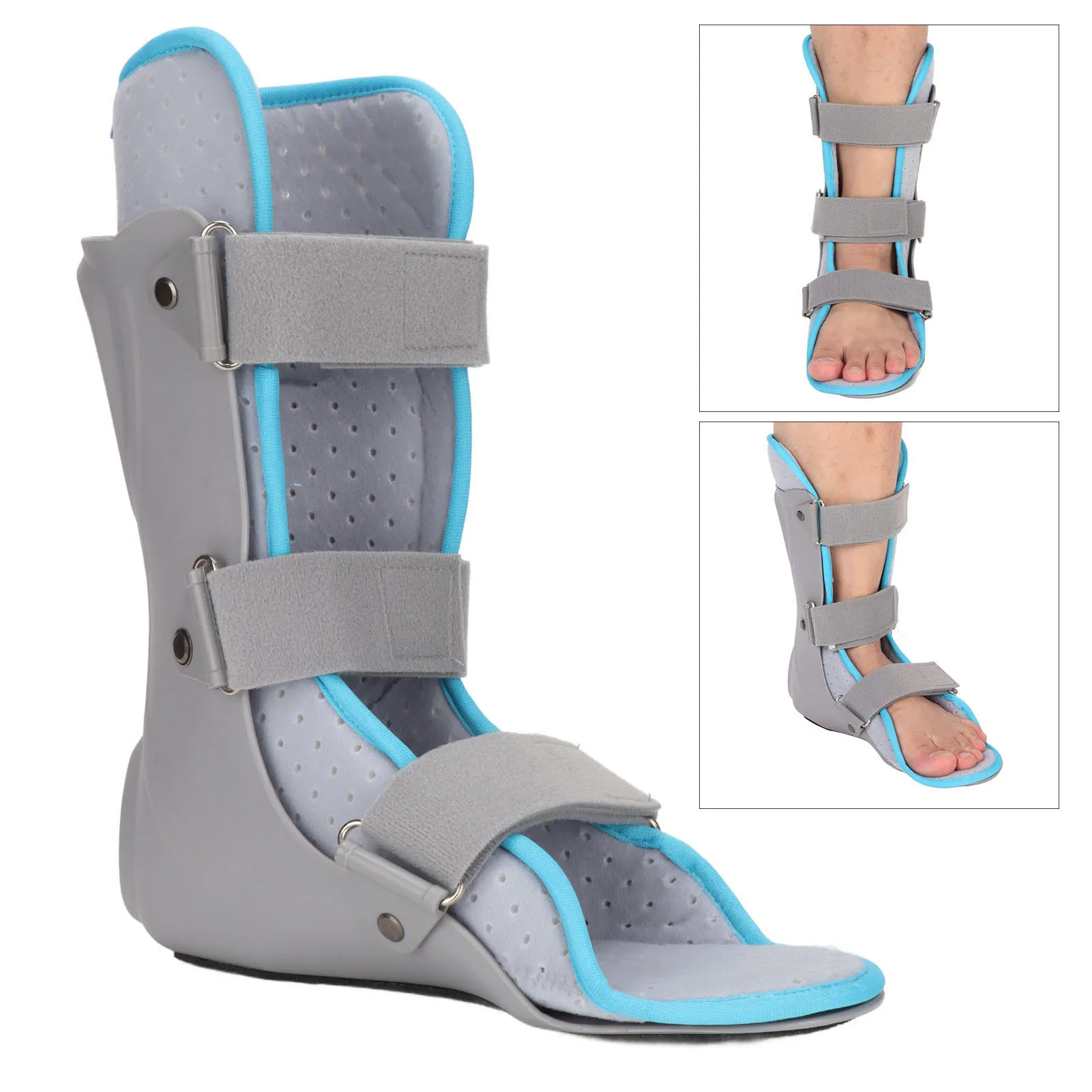 Ankle Fracture Sprain Protector Foot Fracture Support Brace 360° Protection for Ankle Fracture Sprain Protector