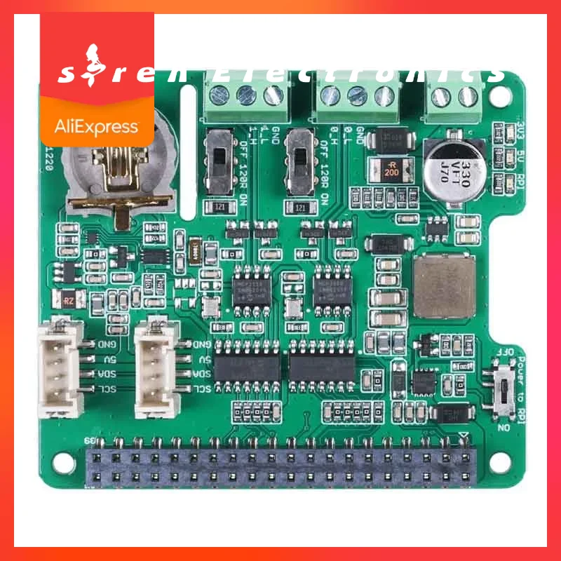 

Two Channels CAN-BUS(FD) Shield(third version) for Raspberry Pi and Jetson Nano MCP2518FD