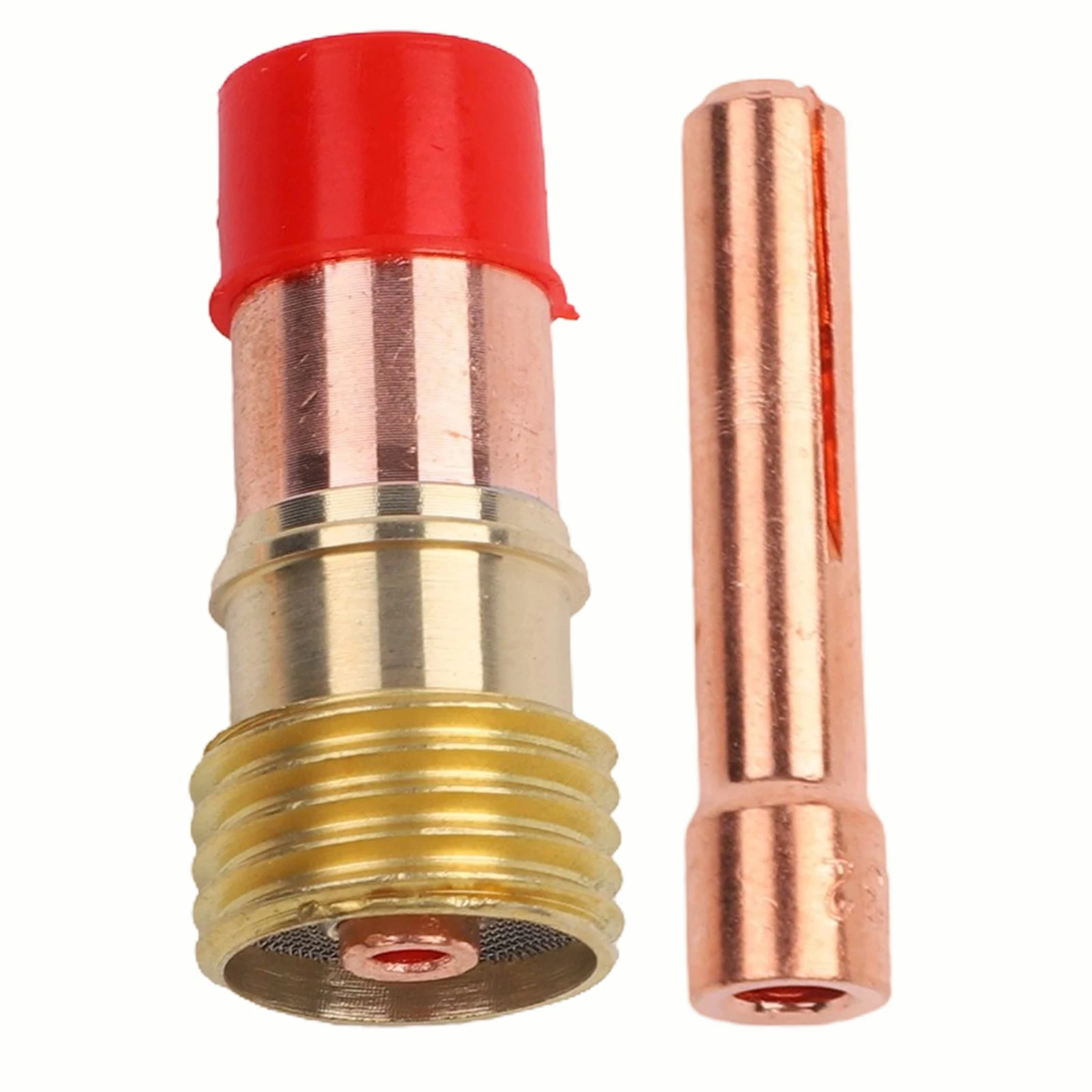 17 Piece Welding Accessories Tig Welding TIG Welding Kit Heat Cup Kit Brass Glass Rubber Copper Electrode Clamp