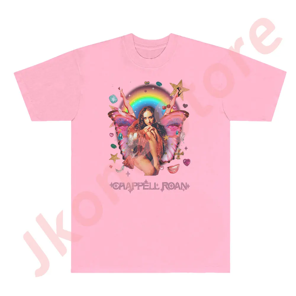 Chappell Roan Fairy Tee Midwest Princess Tour Merch t-shirt estate Unisex moda Casual manica corta