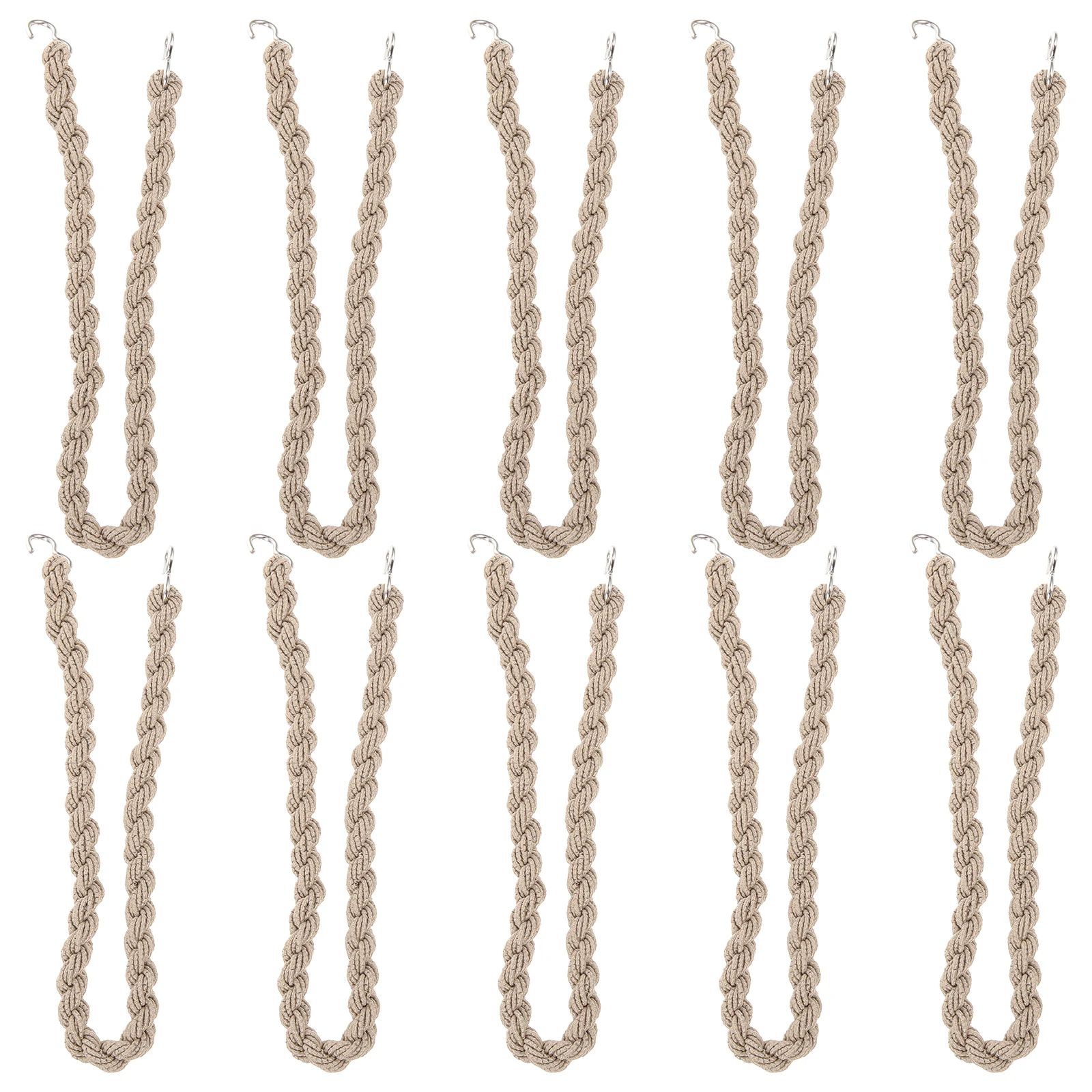

10pcs Boot Elastic Leg Ropes Portable Outdoor Cycling Accessories Ski Supplies Pant Straps Boot Bands Sand Proof