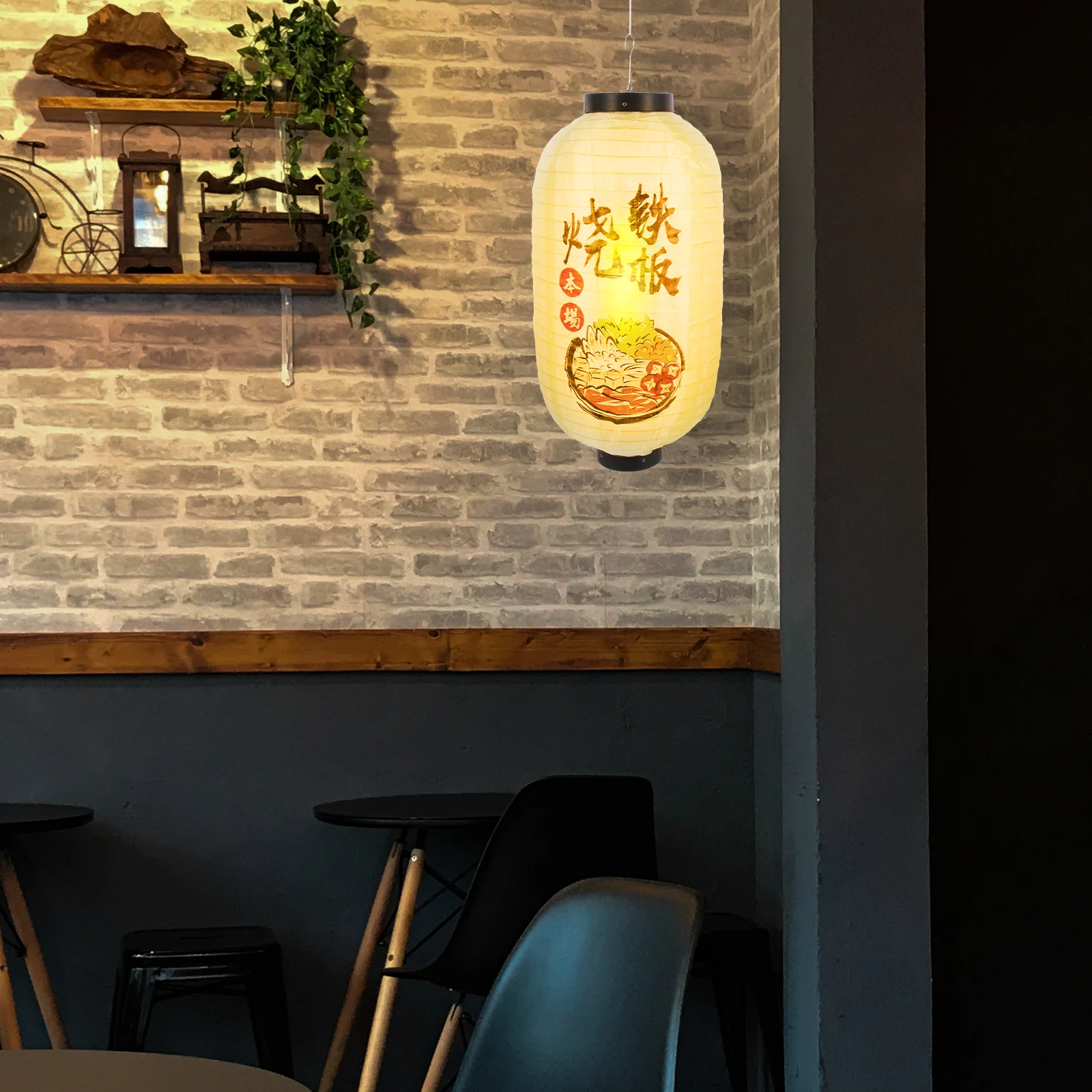 

Japanese Restaurant Lantern Decorations Silk Cloth Festive Hanging Paper Home Decor Plum Blossom Party Sushi Shop Modeling