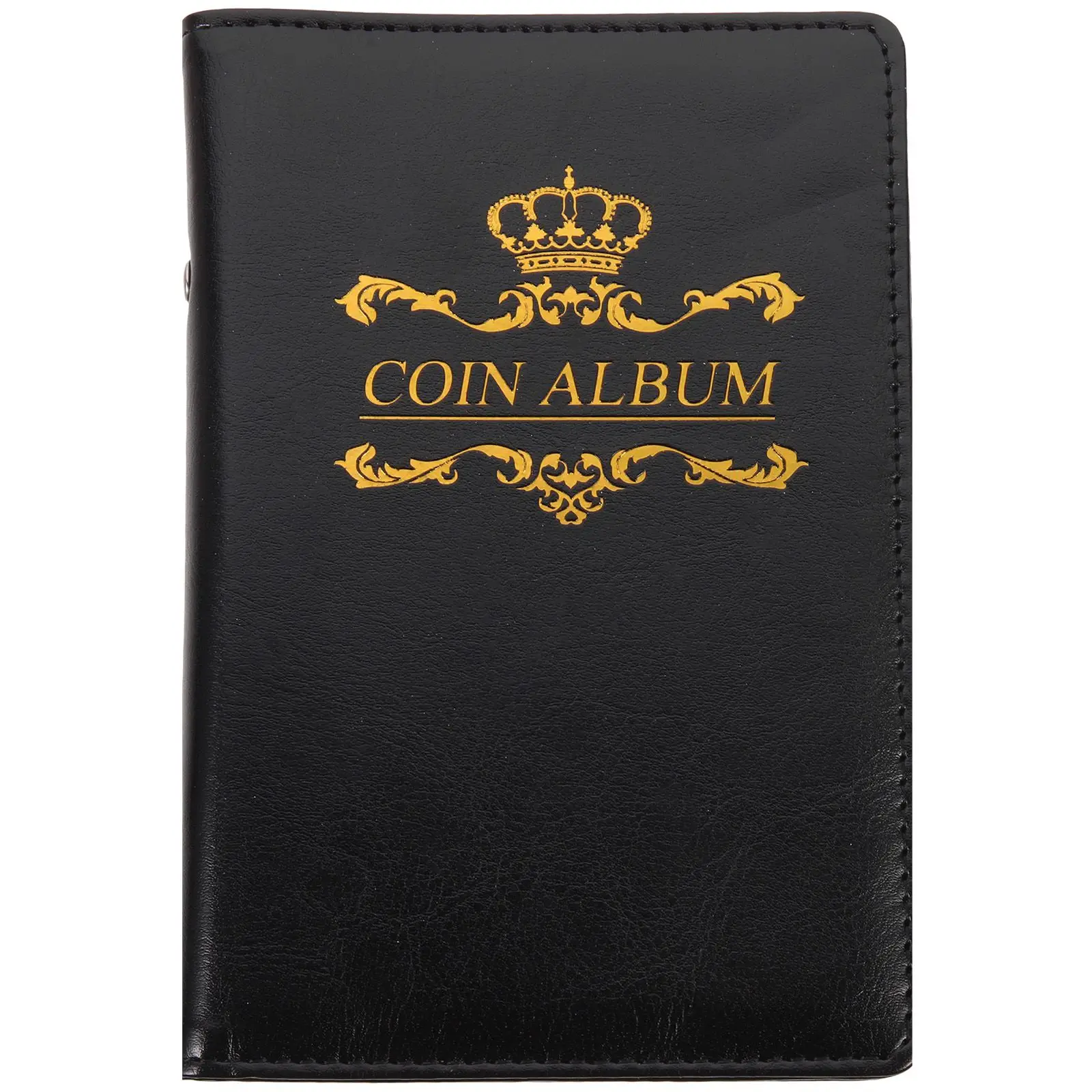 Coin Storage Book Large Capacity Household Binder Collection Portable Coins Pu Protection Album Soft Premium Material