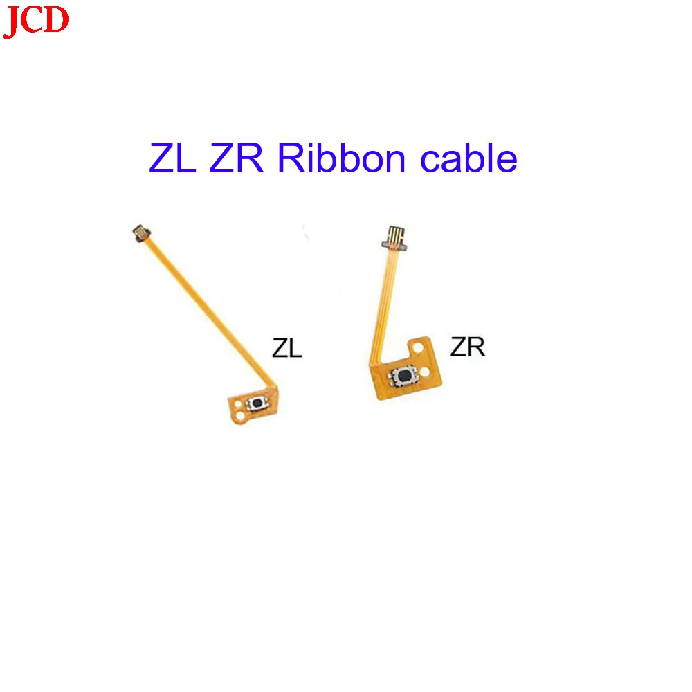 JCD 1pcs Replacement For Switch JoyCon ZR ZL L SL SR Button Key Ribbon Flex Cable For NS Repair Cable