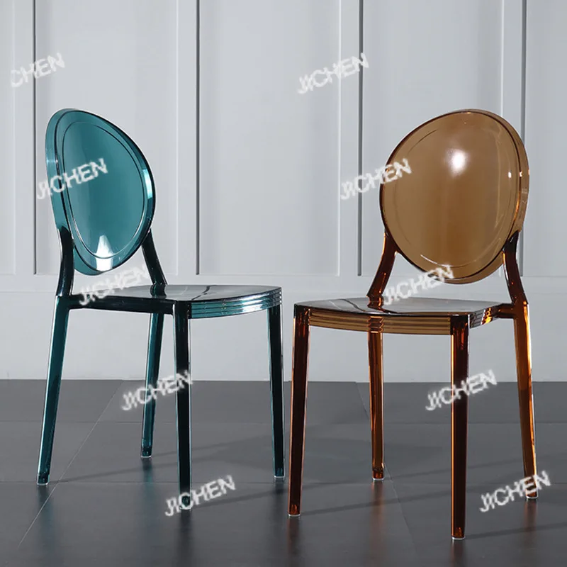 

Wedding Bamboo Chair PC Acrylic Chair Transparent Crystal Hotel Banquet Back R Banquet