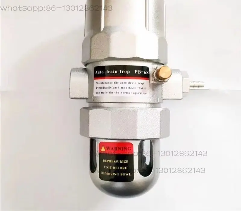 NEW    1PCS  PA-68 PB-68 Pneumatic automatic drain, drain valve DN15 4 points G1/2