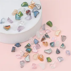 20Pcs Irregular Bracelet Spacer Czech Glass Beads Loose Beads Charms For Jewelry Making DIY Necklace Findings Accessories