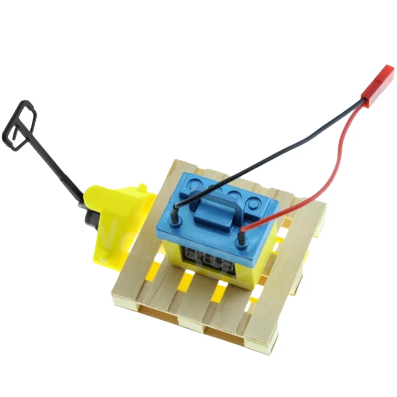 RC Auto Batterie Spannung Alarm Lipo Batterie Niederspannung Simulation Dekoration Teile Zubehör für 1/10 Crawler TRX4 Axial SCX10