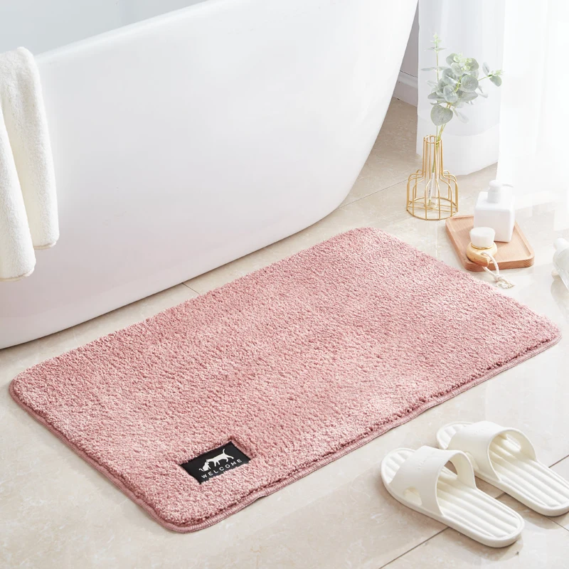 Toilet Floor Mat Home Doorway Carpet Doormat Bathroom Toilet Absorbent Floor Mat Bathroom Toilet Non-Slip Mat